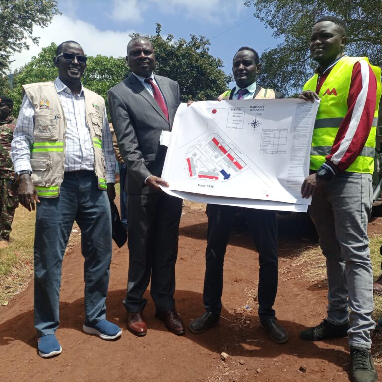 Government hands over 2-acre site for 220 affordable housing units in Marsabit town