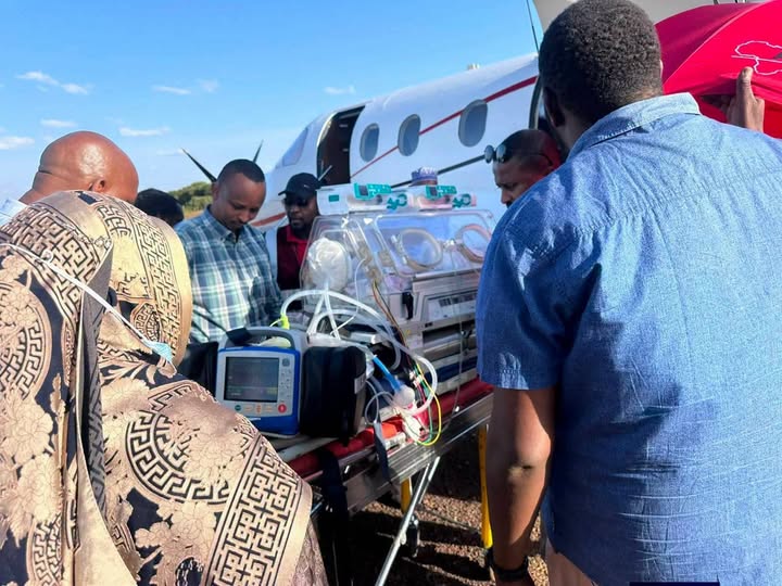 Marsabit’s two surviving quintuplets rushed to KNH for ICU Care
