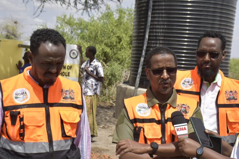 NDMA and Garissa County commission KSh1.7M Arera borehole to fight drought