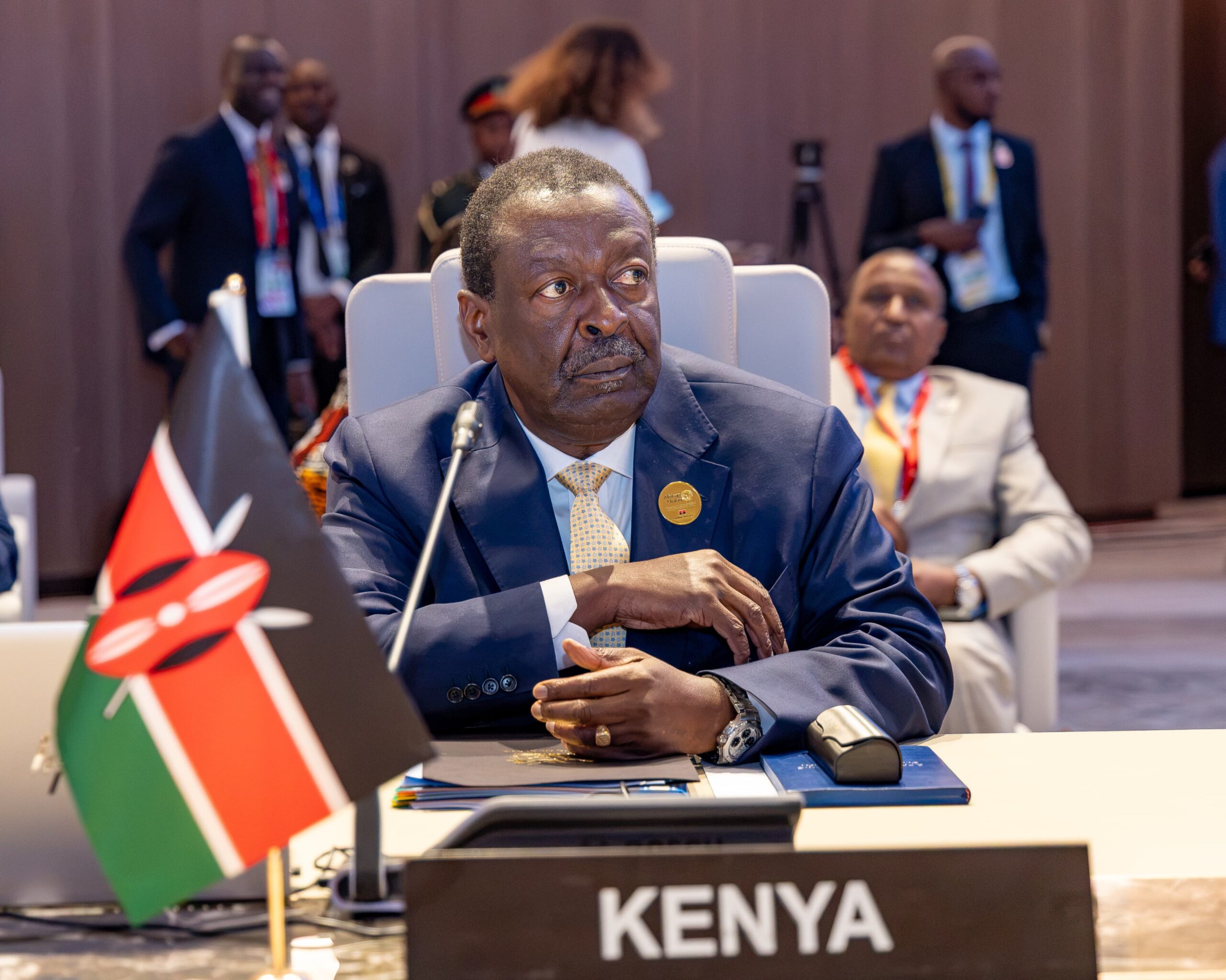 Sifa-Mudavadi in Angola AU Summit