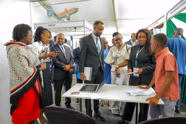 Turkana University College student showcases AI healthcare innovation at regional conference