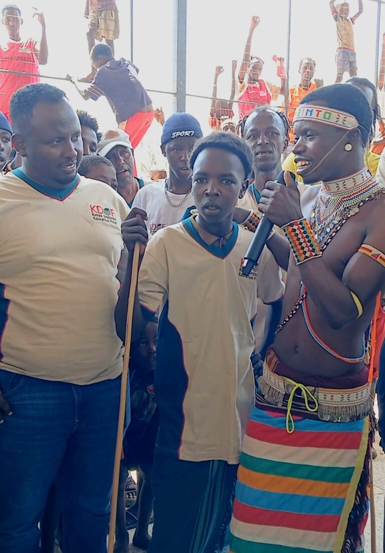 KDEF to sponsor viral maasai boy ‘Siritai’ through school